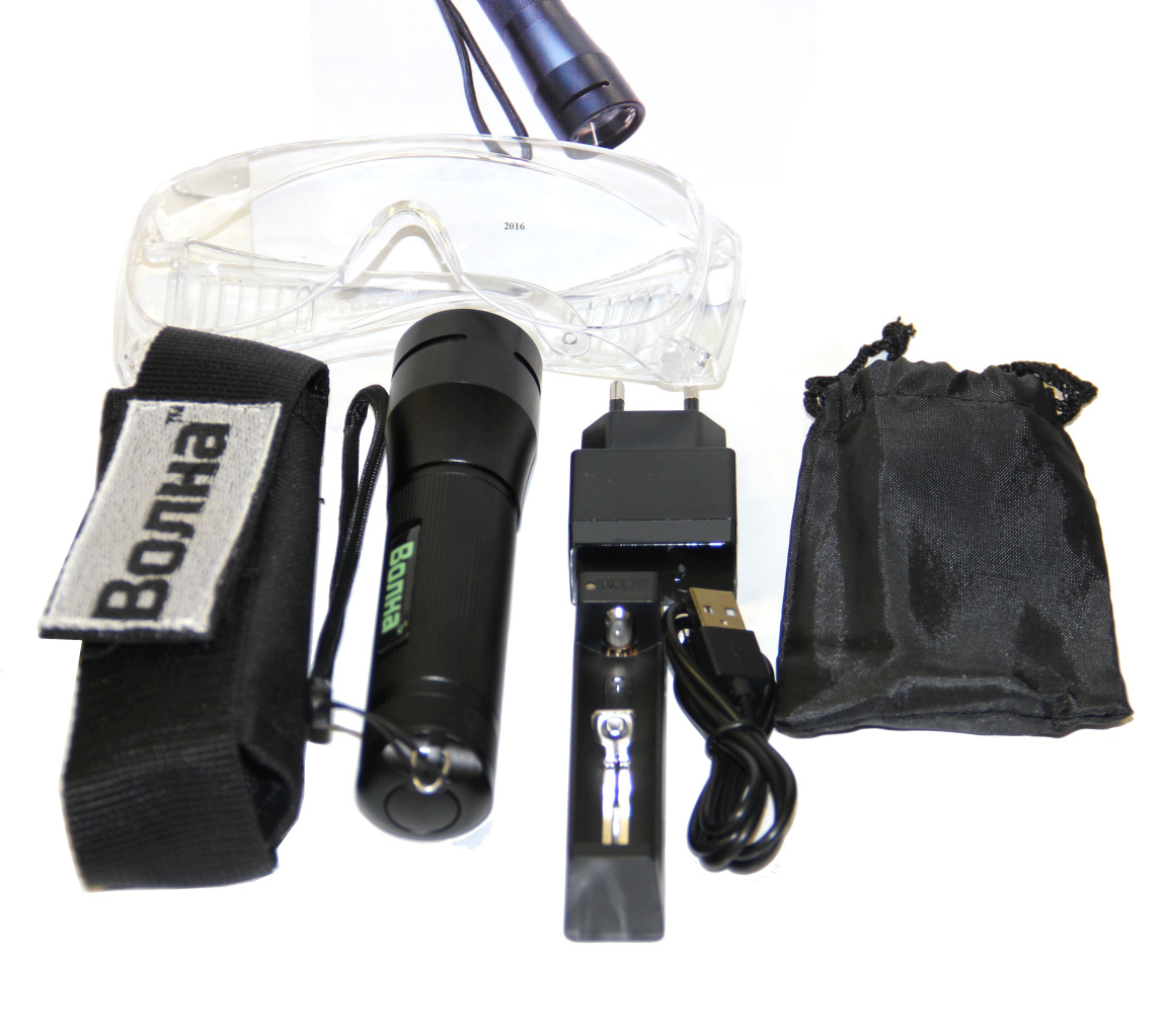 ВОЛНА-УФ365 фонарь ультрафиолетовый портативный - 5