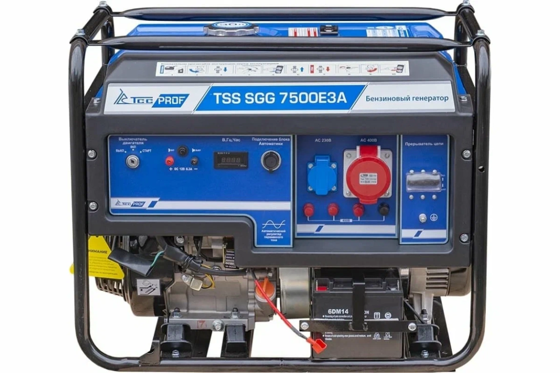 Бензиновый генератор TSS SGG 7500Е3A - 2