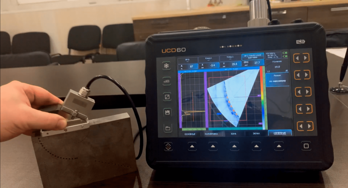 УСД-60ФР-16/128 ультразвуковой дефектоскоп-томограф - 2