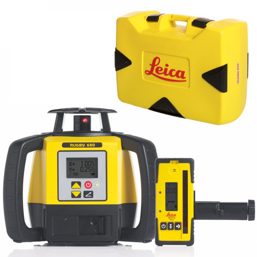 Ротационный нивелир Leica Rugby 680 - 3