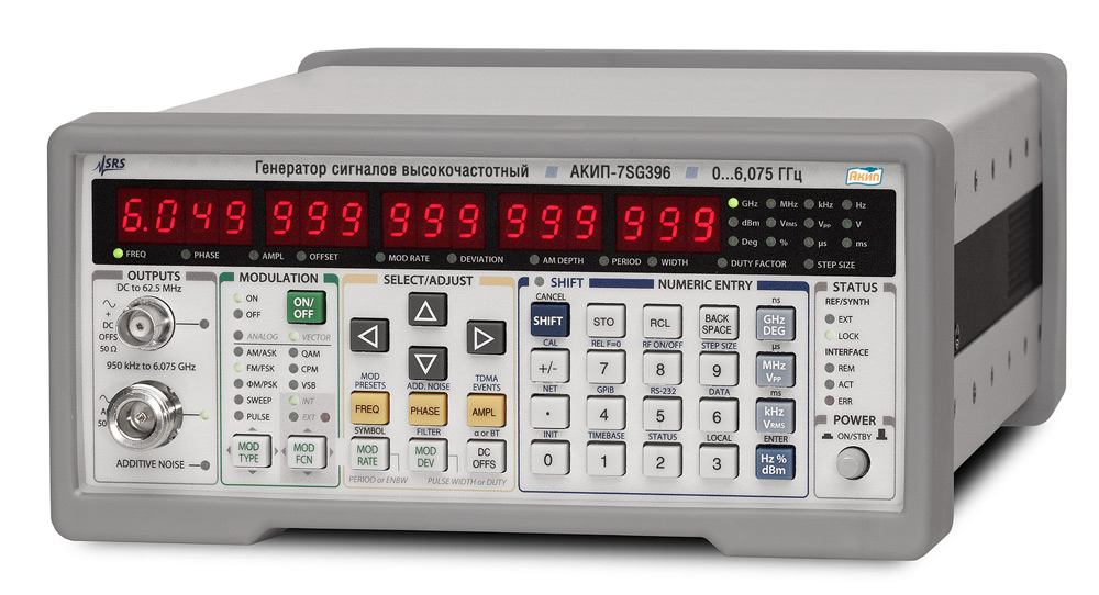 Высокочастотный генератор АКИП-7SG386