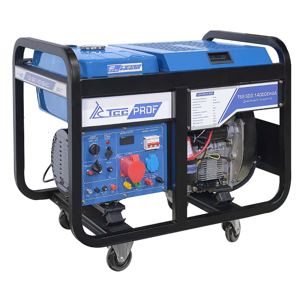 Дизельный генератор TSS SDG 14000EH3A NEW (100040) - 2