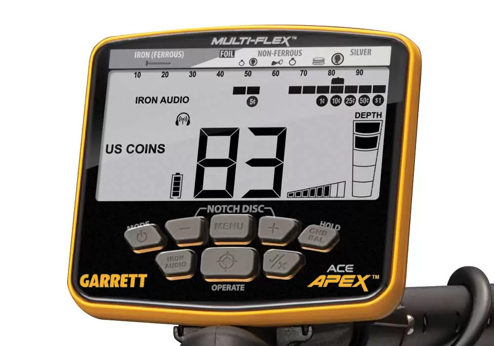 Металлоискатель Garrett ACE Apex 8.5x11+MS-3 + RGK MD-5 - 2