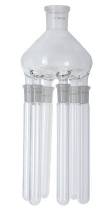 RV 10 Испарительные дистиляторы "Паук", штуцеры по 20 мл