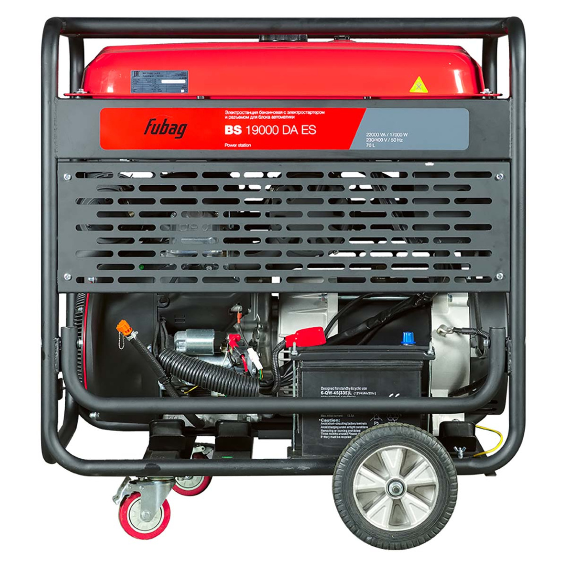 Бензиновый генератор FUBAG BS 19000 DA ES - 2