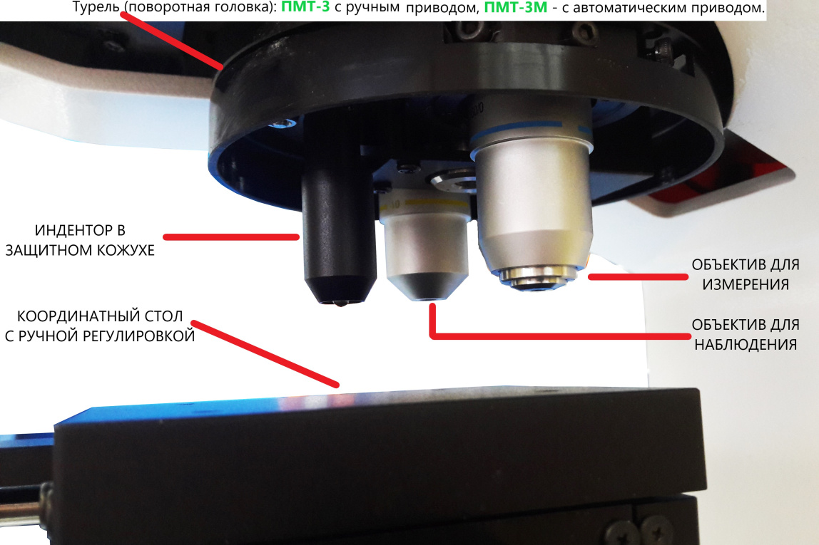ПМТ-3 и ПМТ-3М микротвердомеры по Виккерсу - 5