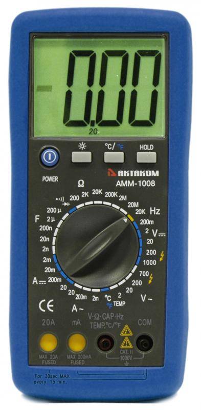 Цифровой мультиметр Актаком АММ-1008