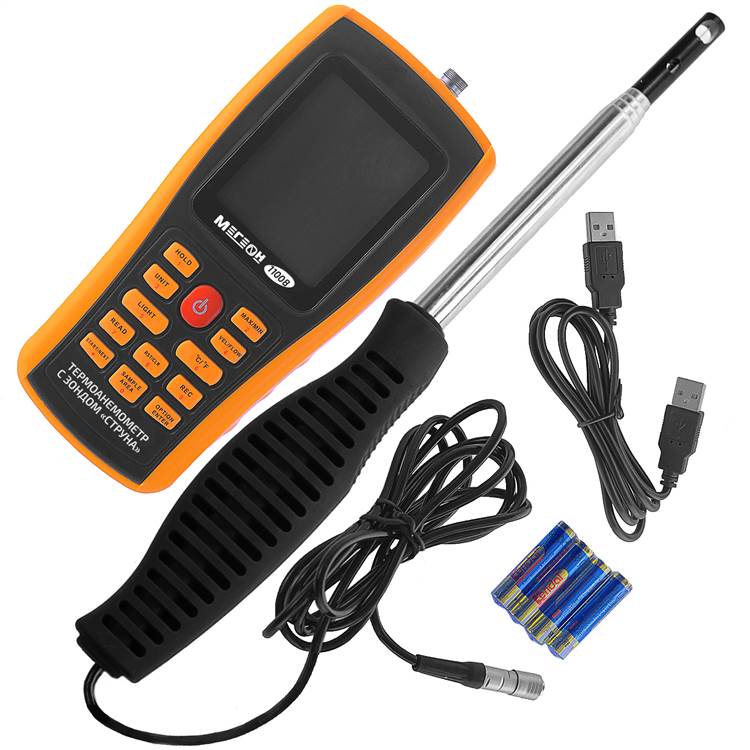 МЕГЕОН 11008 Анемометр с зондом "струна" - 4