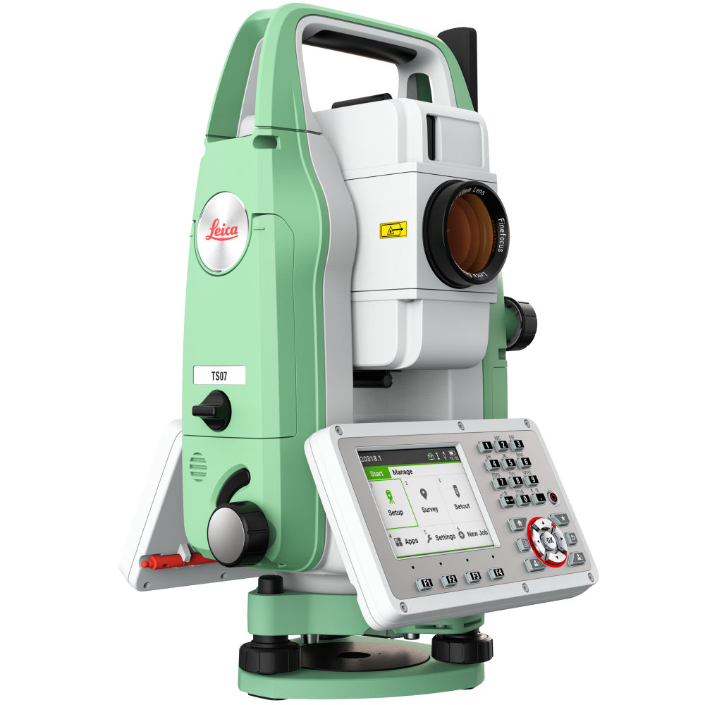 Тахеометр Leica TS07 R500 Arctic (1") - 8