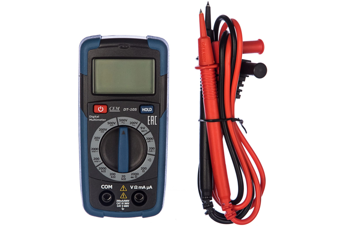 Карманный мультиметр CEM DT-105 - 1