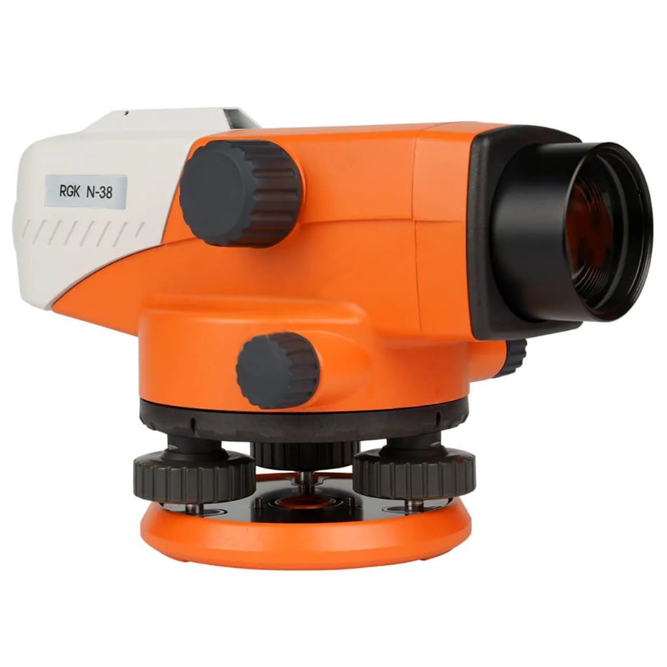Комплект оптический нивелир RGK N-38 штатив рейка - 3 в 1 - 8
