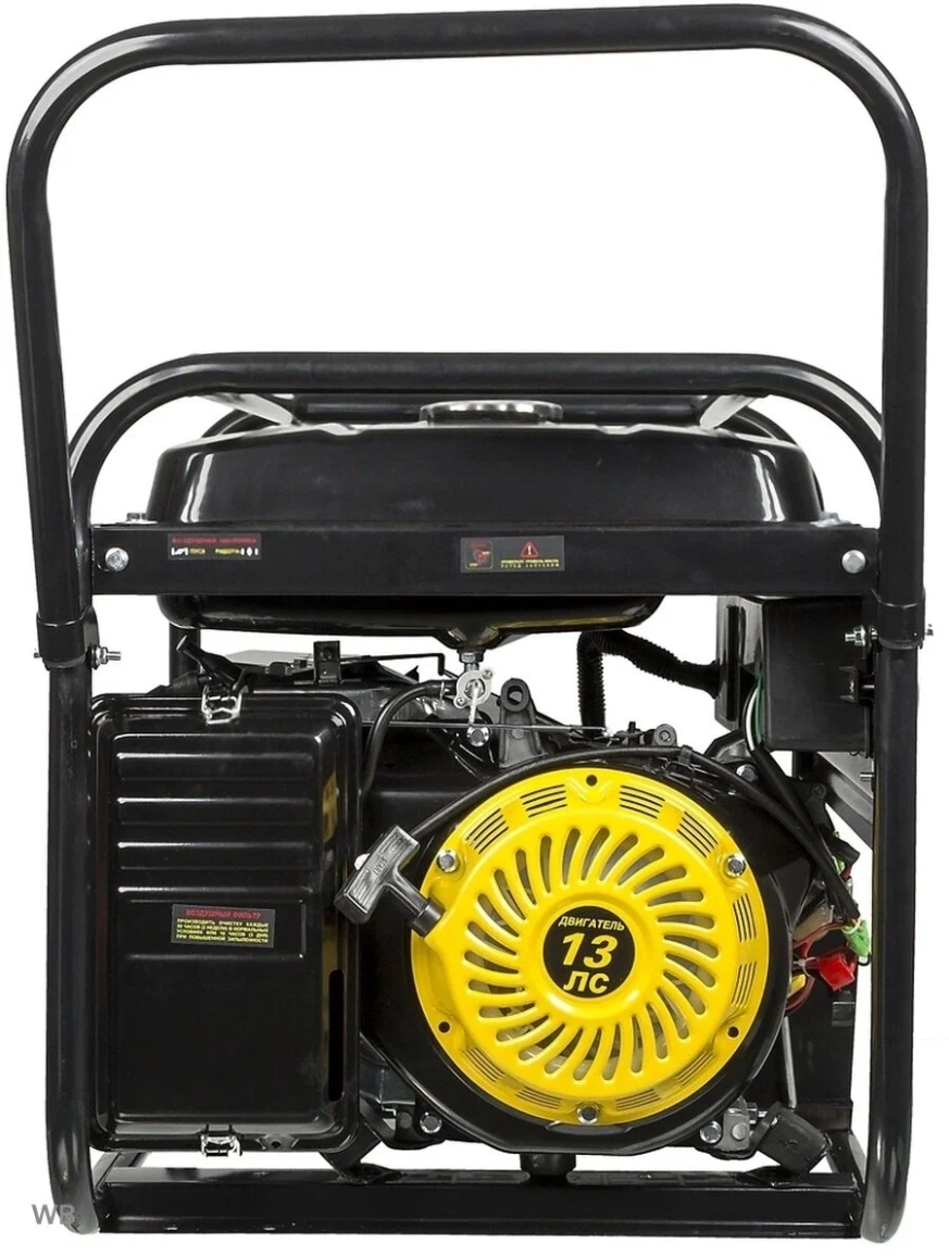 Бензиновый генератор HUTER DY6500LX с колесами - 4