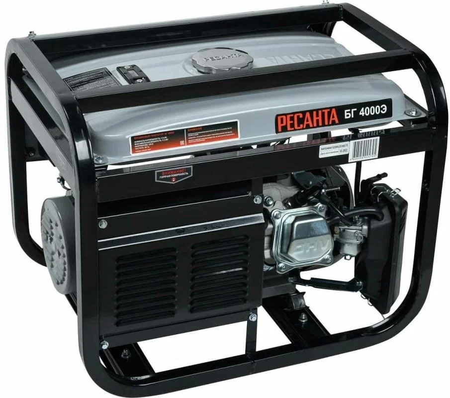 Бензиновый генератор Ресанта БГ 4000 Э - 5