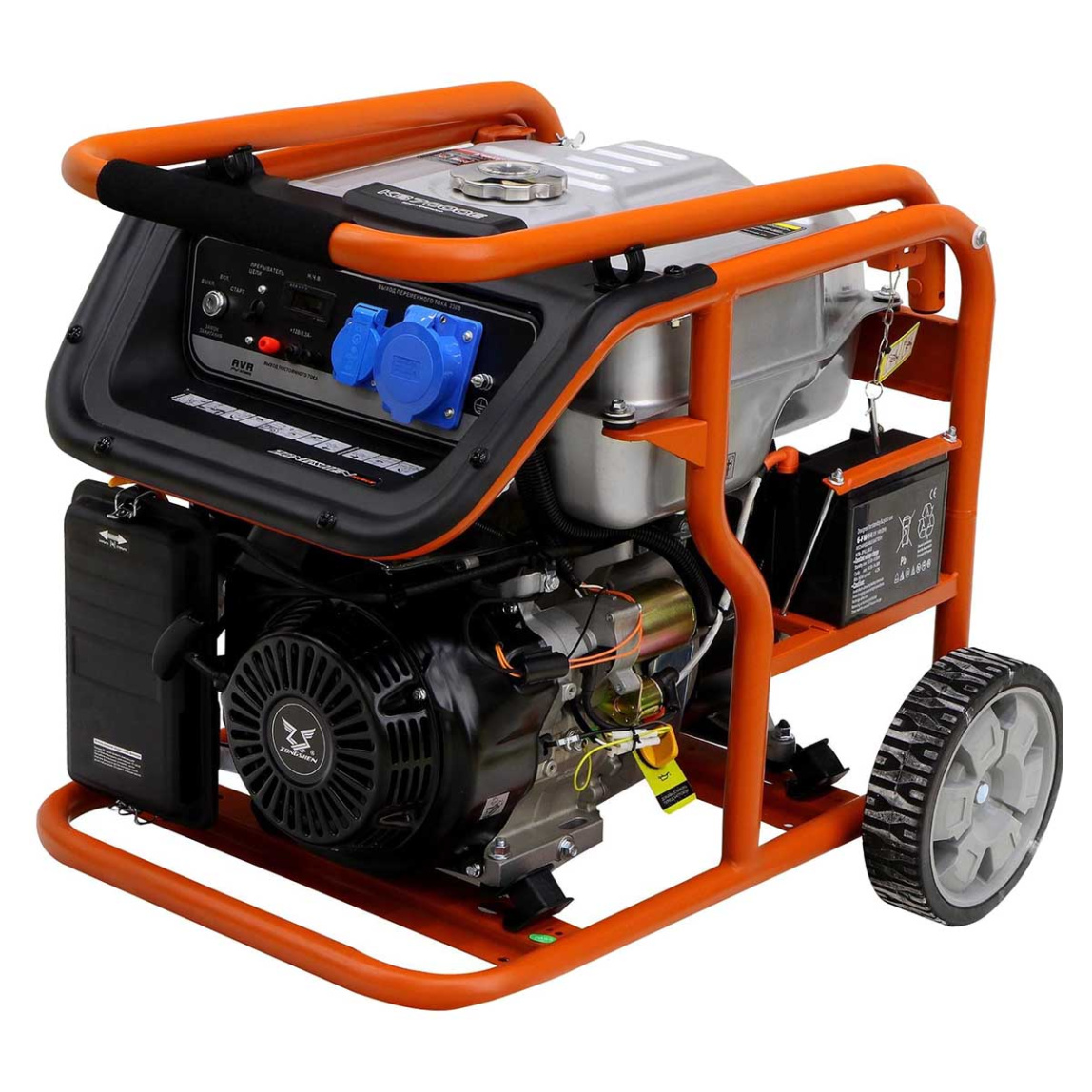 Бензиновый генератор Zongshen KB 9000 E - 7