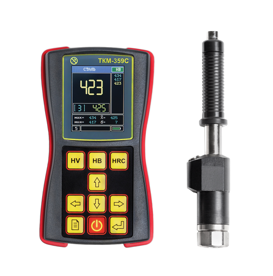 Датчик тип "D" к твердомерам серии ТКМ-359 (с разъемом) - 1