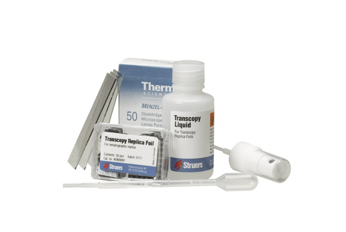 Набор реплик для снятия микроструктуры Transcopy - 2