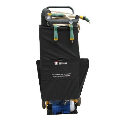 Установка для контроля герметичности (насос НВМ-5, 220В, 1,4 л/с, 9 кг) для рамок с ВБУ