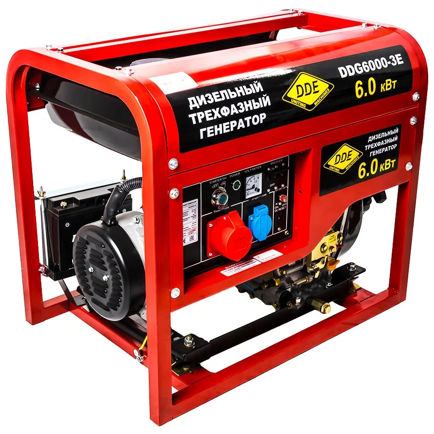 Дизельный генератор DDE DDG6000-3E