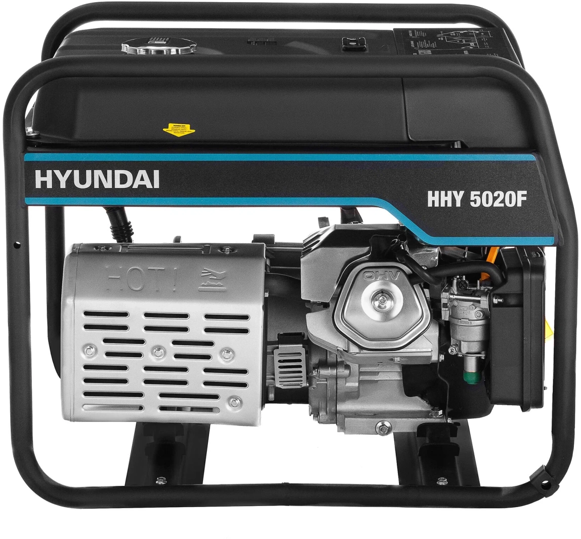Бензиновый генератор Hyundai HHY 5020F - 4