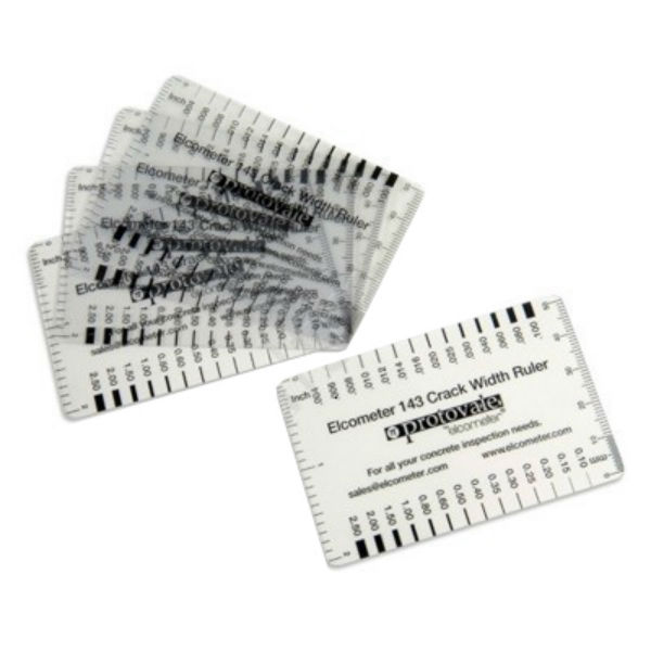 Elcometer 143 линейка для расчета ширины трещин в бетоне