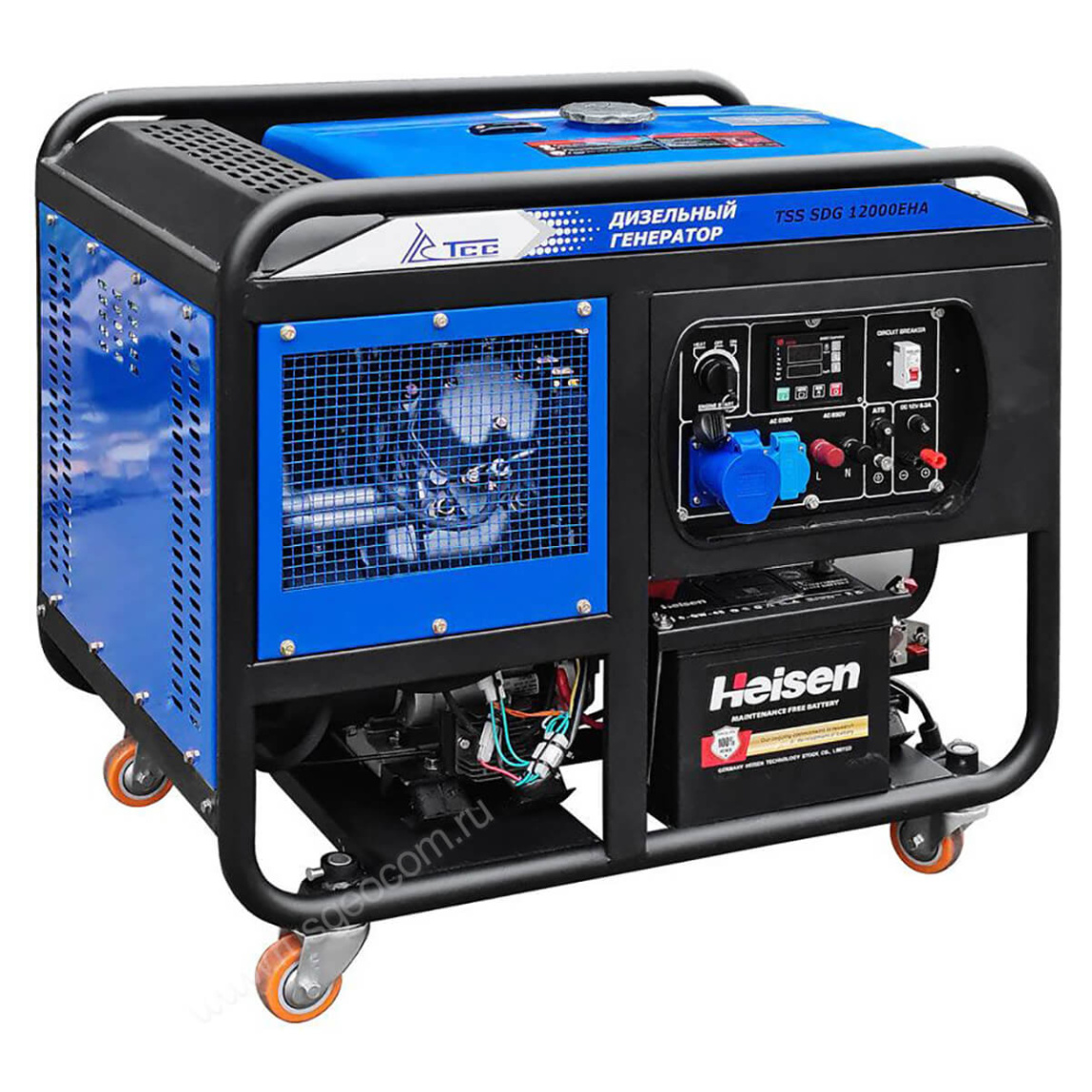 Дизельный генератор TSS SDG 12000EHA с АВР - 3