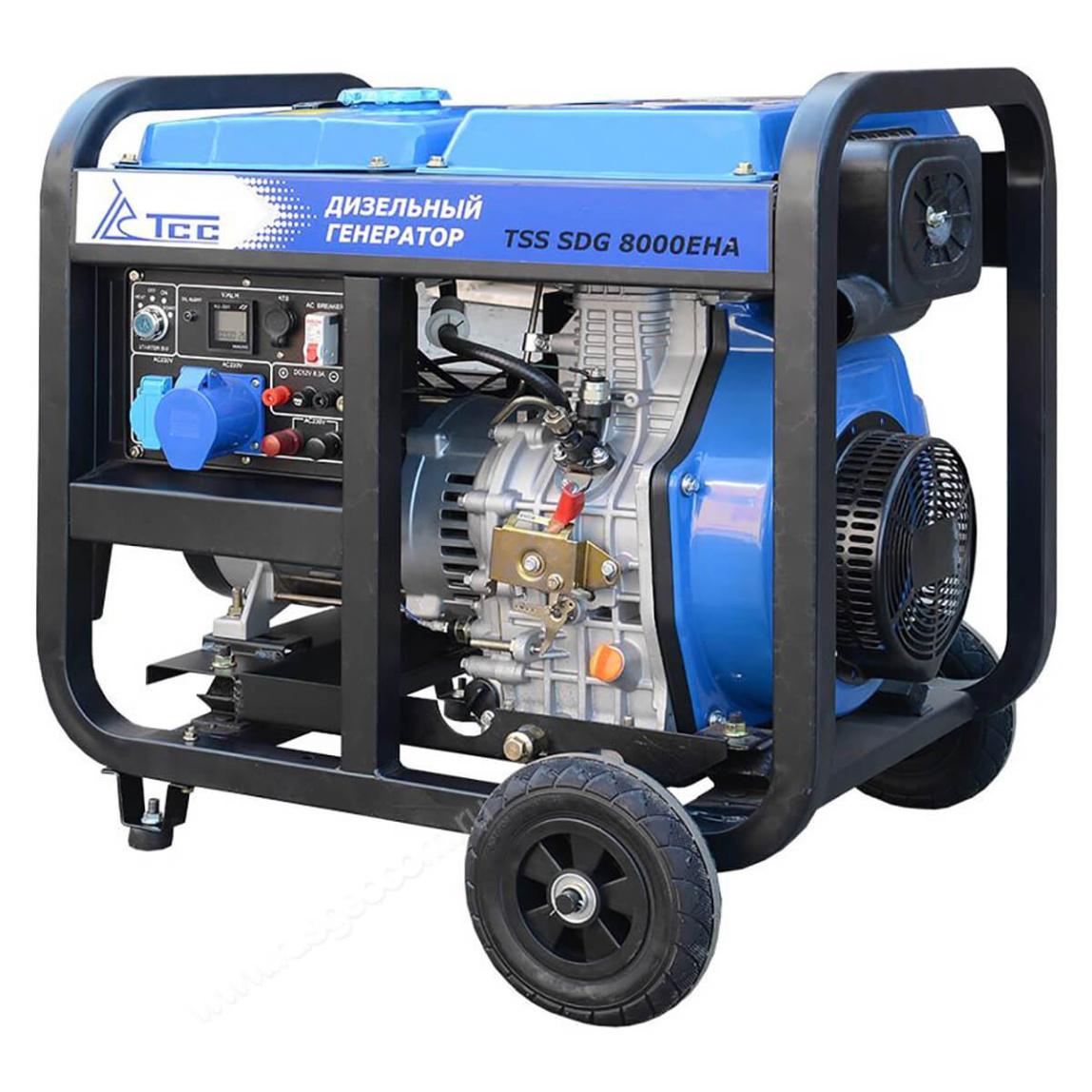 Дизельный генератор TSS SDG 8000EHA с АВР - 1
