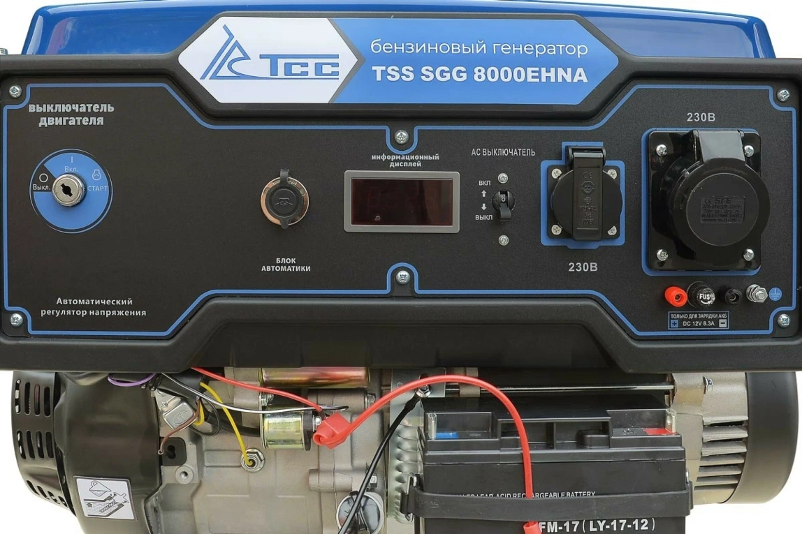 Бензиновый генератор TSS SGG 8000EHNA - 2