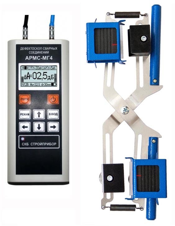 АРМС-МГ4 дефектоскоп ультразвуковой сварных соединений арматуры - 1