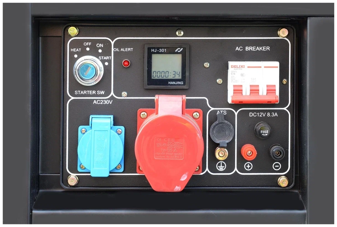 Дизельный генератор TSS SDG 8000EH3A - 1