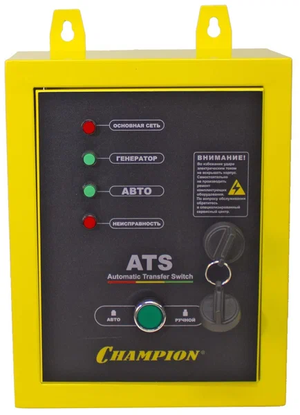Бензиновый генератор Champion GG6501E+ATS - 5