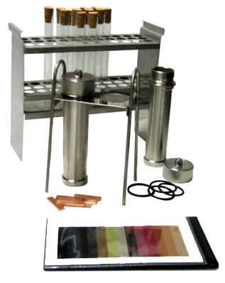 Комплект ЛАБ-КМП для испытаний коррозионной активности на медной пластинке
