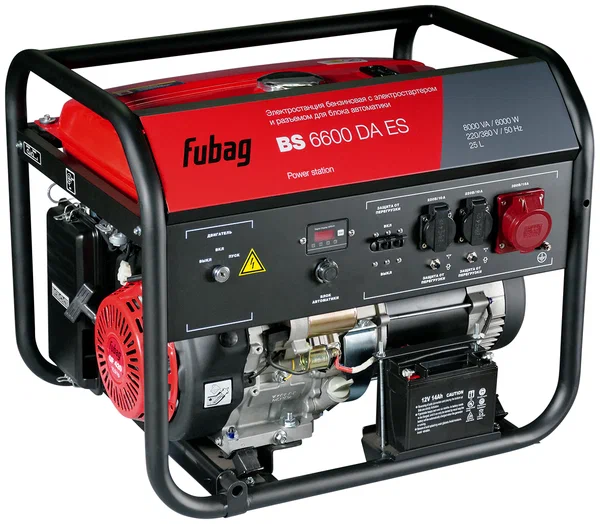 Бензиновый генератор FUBAG BS 6600 DA ES