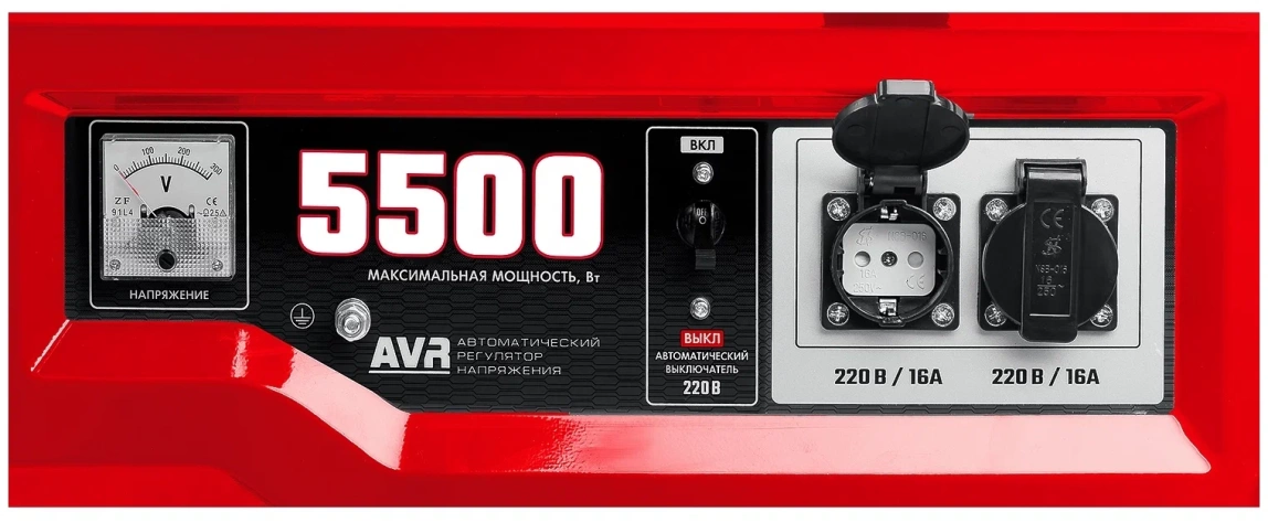 Бензиновый генератор ЗУБР СБ-5500Е - 3