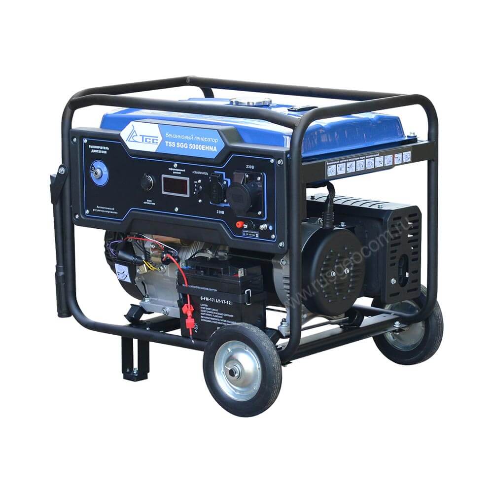 Бензиновый генератор TSS SGG 5000EHNA с АВР - 1