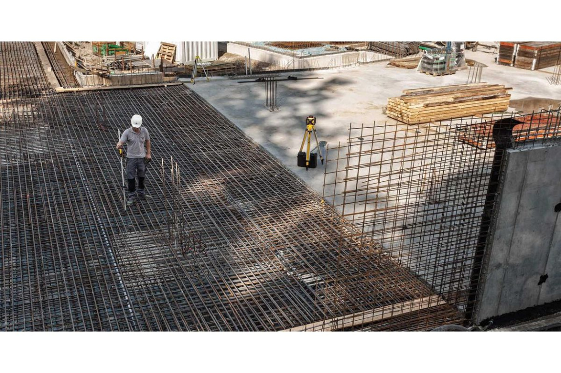 Ротационный лазерный нивелир STABILA LAR 160 + REC160 RG - 6