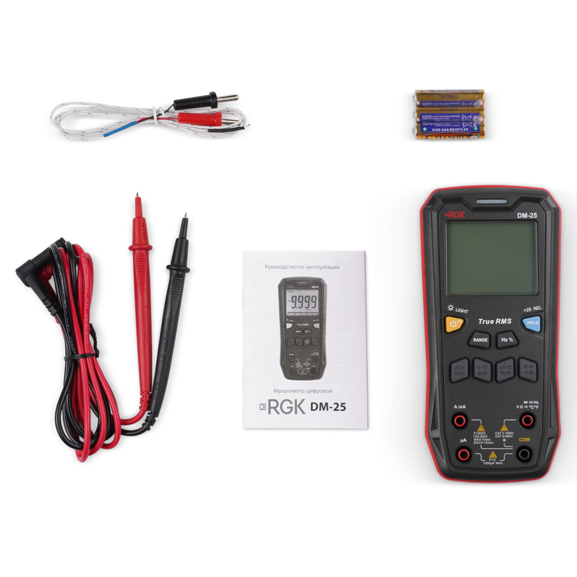 Мультиметр RGK DM-25 - 4