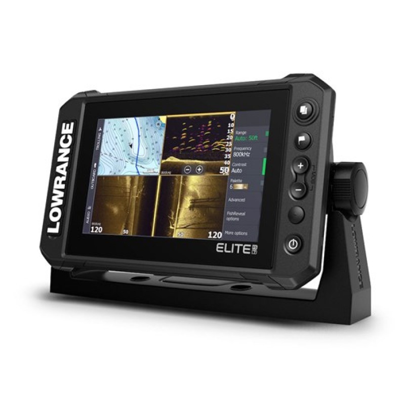 Картплоттер с эхолотом Lowrance ELITE FS 7 с датчиком Active Imaging 3-in-1 Transducer ROW - 1