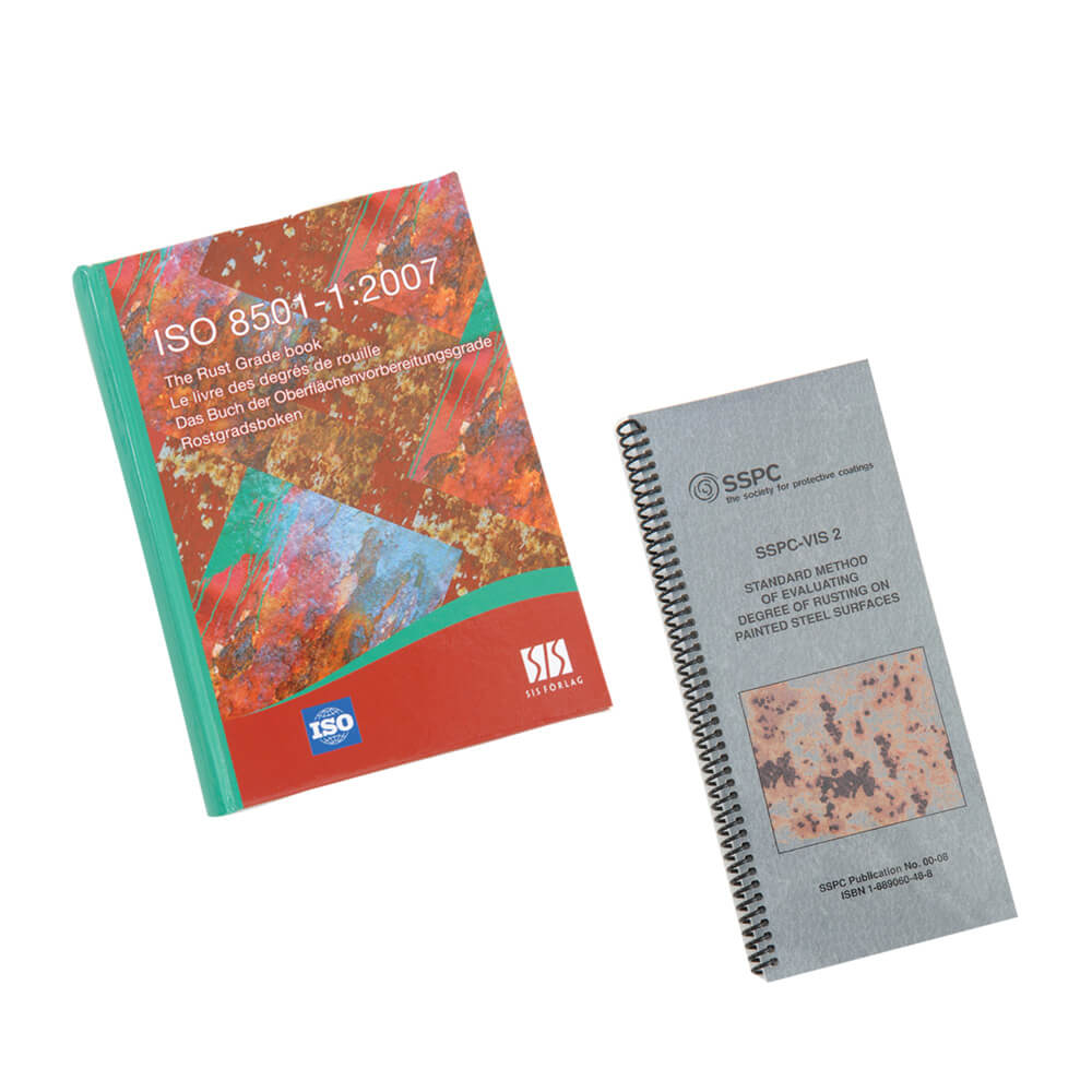 Шведский стандарт чистоты поверхности Elcometer 128 (ISO 8501, SIS 055900)