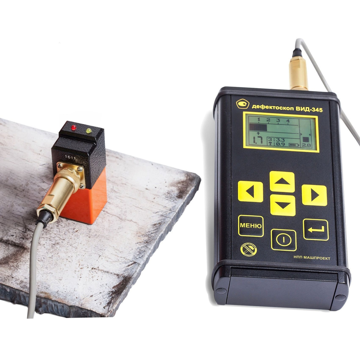 ВИД-345 дефектоскоп вихретоковый (комплект ГТУ)