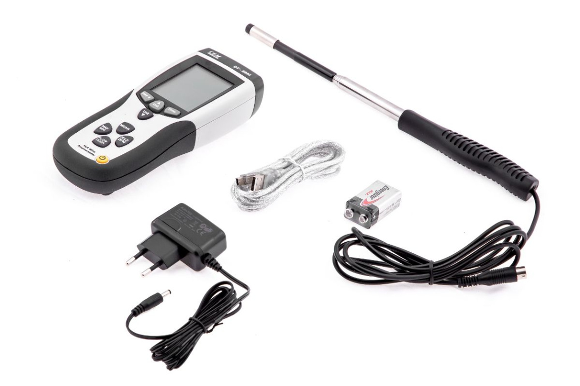 CEM DT-8880 Анемометр - 2