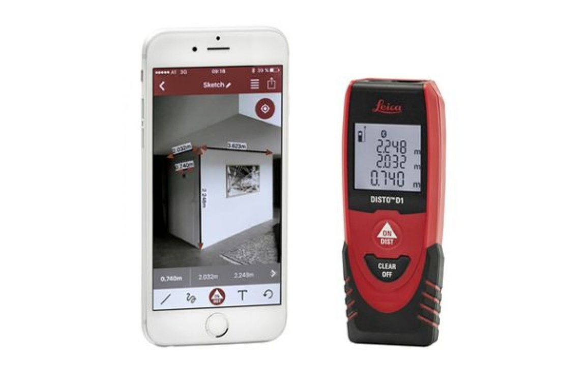 Лазерный дальномер Leica DISTO D1 - 1