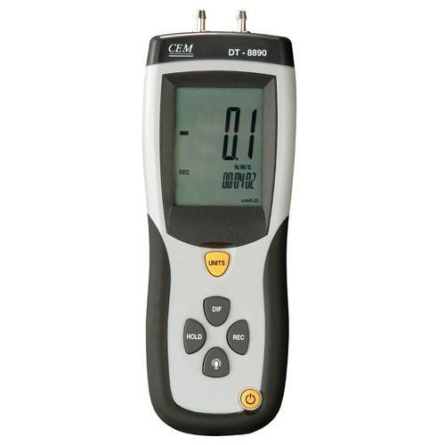 CEM DT-8890 дифференциальный цифровой манометр