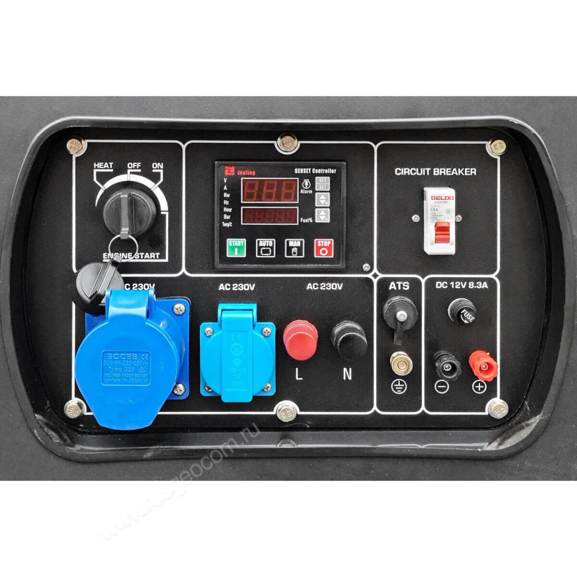 Дизельный генератор TSS SDG 12000EHA с АВР - 5