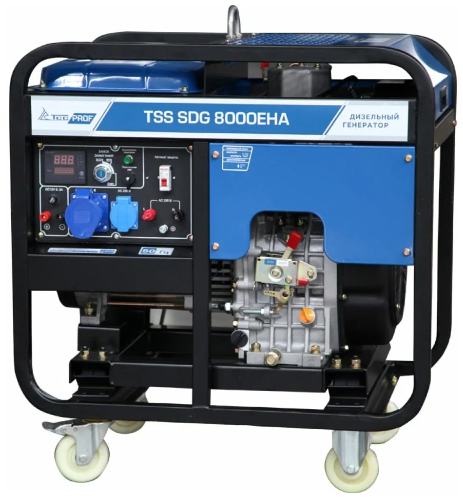 Дизельный генератор TSS SDG 8000EHA - 6