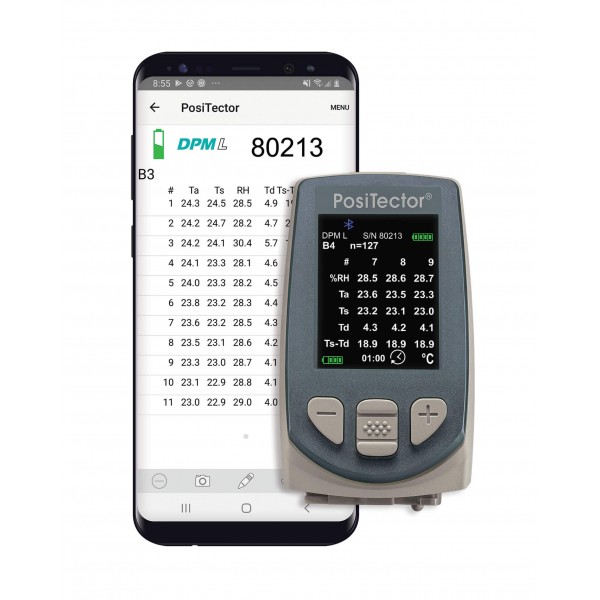 PosiTector® DPM L логгер температуры и влажности - 2