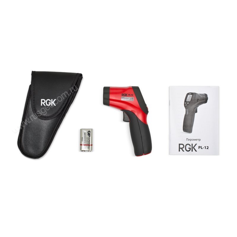 Пирометр RGK PL-12 с поверкой - 3