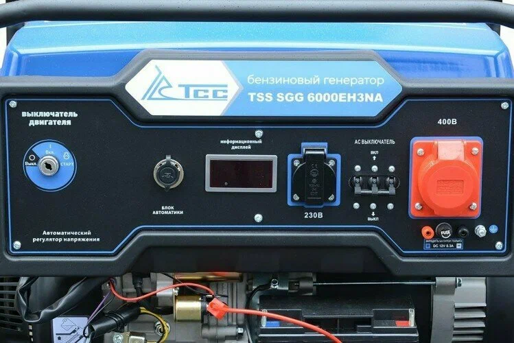 Бензиновый генератор TSS SGG 6000EH3NA - 4
