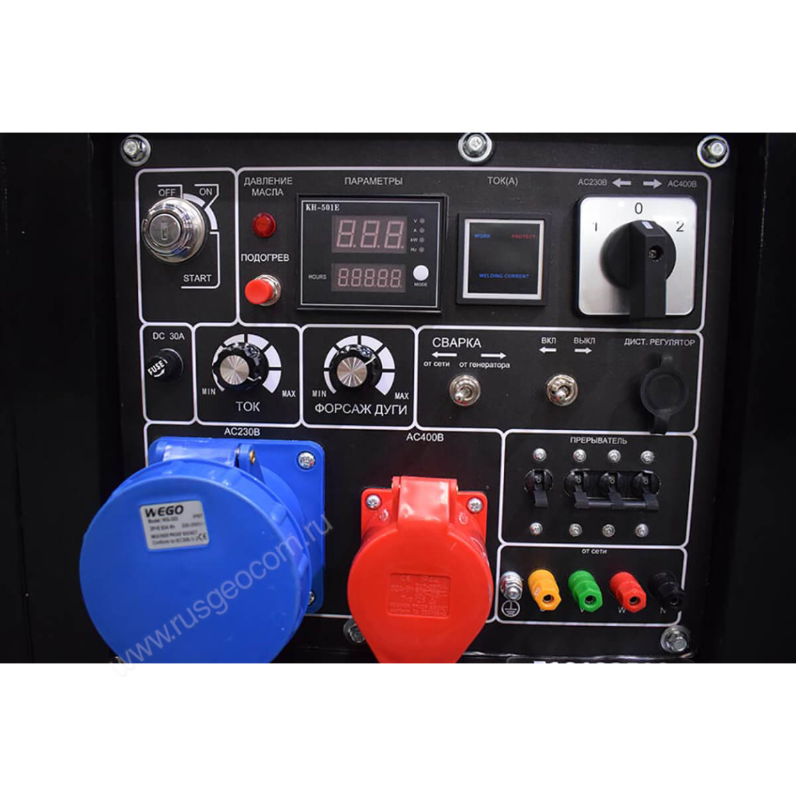 Сварочный генератор TSS DGW 10.0/300ED-R3 - 3