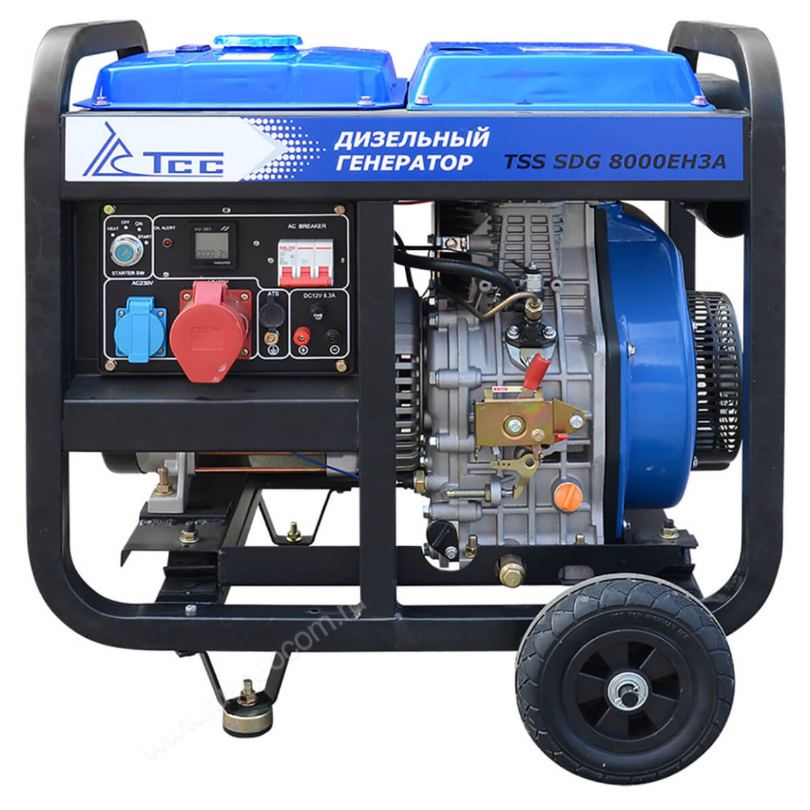 Дизельный генератор TSS SDG 8000EH3A с АВР - 1