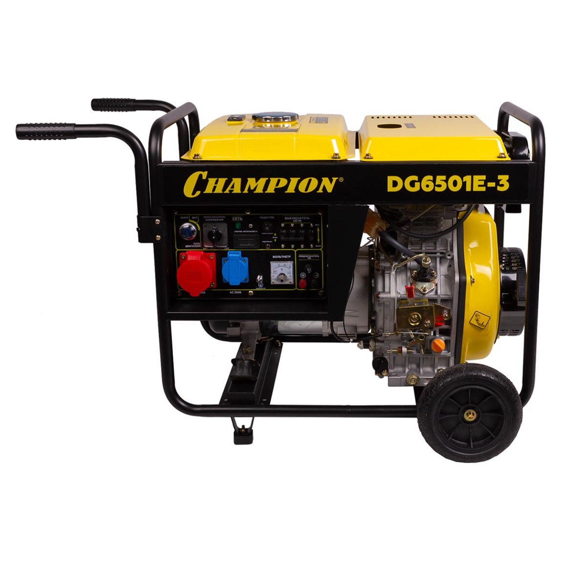 Дизельный генератор Champion DG6501E-3 - 2
